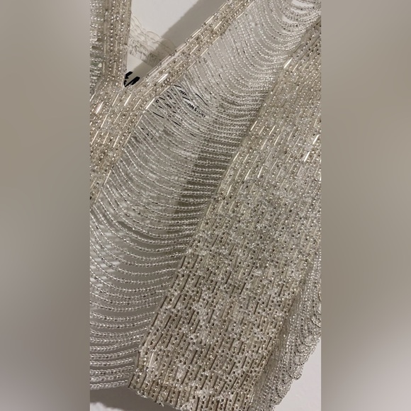 H&M Studio Metaverse Design Story Beaded Halterneck Top XS Festival - Picture 8 of 9